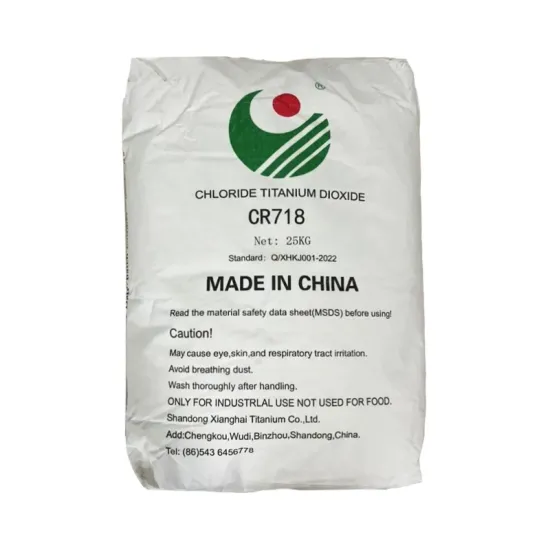 CR718 Titanium Dioxide: A Chloride Process Manufactured White Pigment with TiO2
