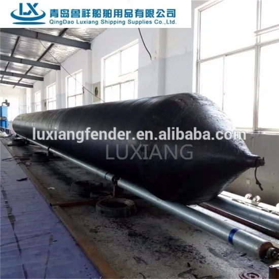 luxiang brand 0.8*15m lifting air pneumatic rubber airbag