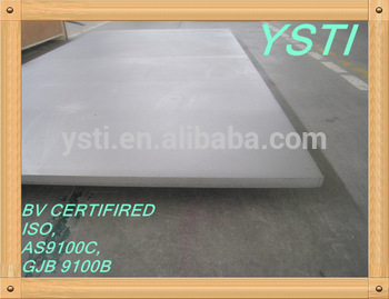Piastra in titanio ASTM B265 Gr5 ti6al4v