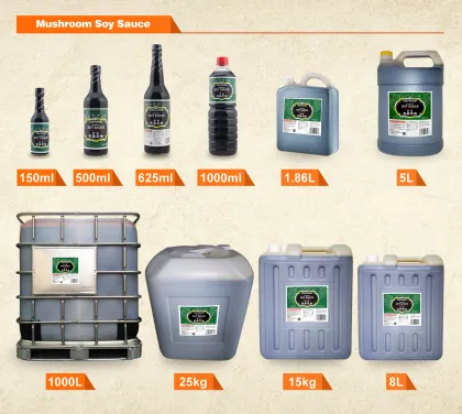 Fermented Dark Soy Sauce Halal Mushroom