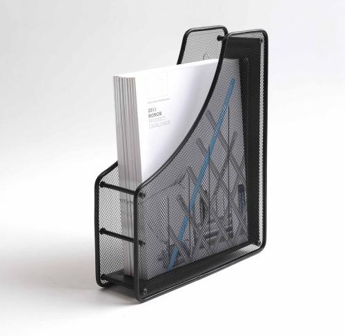 Iron Wire Office Officer Knock-Down Magazine Holder