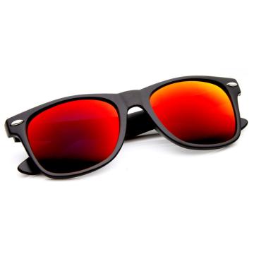 Matte Sonnenbrille mit reflektierender Linse - glitzeres weiches Gefühl heißes Verkaufssongieren