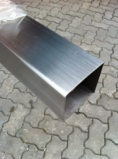 Welded Polished Stainless Steel Square Pipe