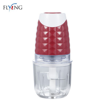 Mini Red Food Processor Chopper For Vegetables Meat