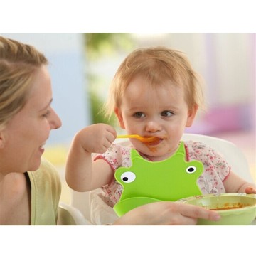 BPA Free Food Grade Silicone Baby Bibs