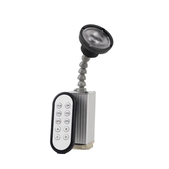 Dimmable LED Pin Spot Light with DMX Control, Zoom Functionality, and Battery Power