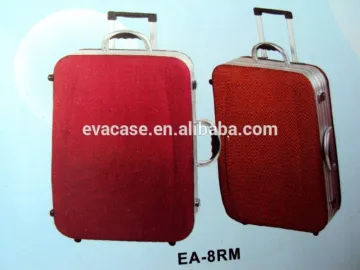 ladies Travel luggage bags of custom eva luggage case with wheels and handle of waterproof eva luggage case with custom logo