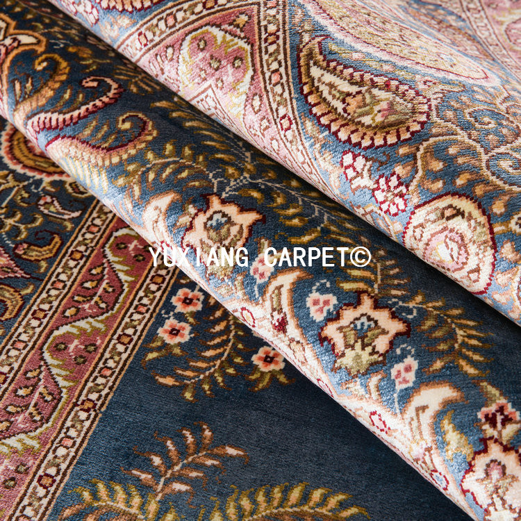 persian style genuine antique carpets silk handknotted turkish oriental rugs