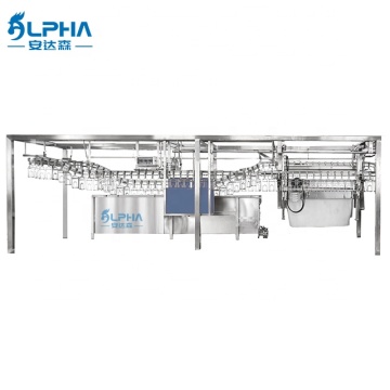 Small Scale Automatic Chicken Slaughter Equipment for 300 Birds