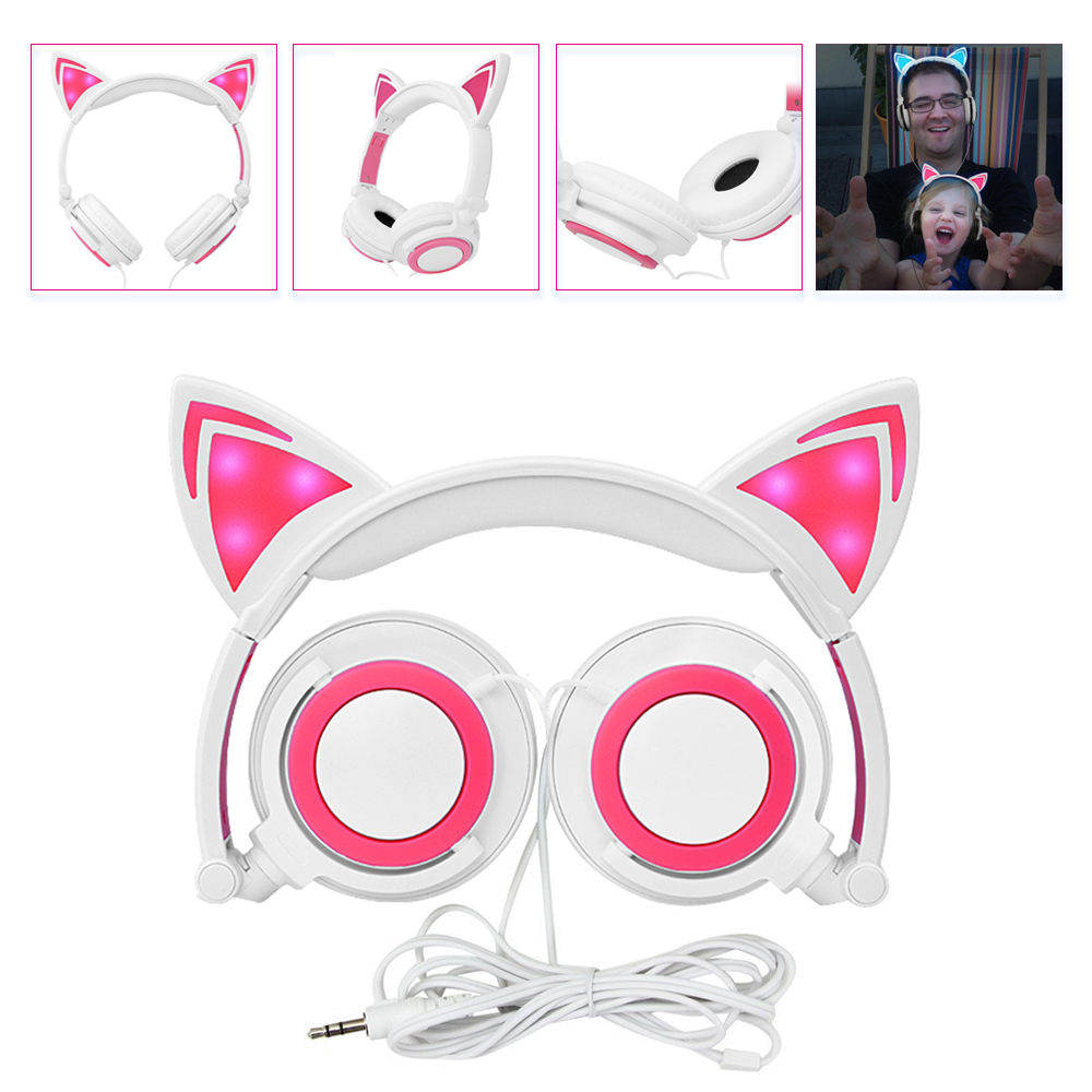 Glowing Cat Ear Headphone