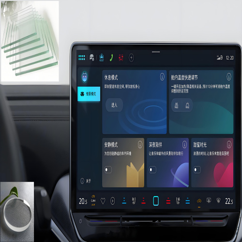 Vidro temperado do protetor de controle central de controle central