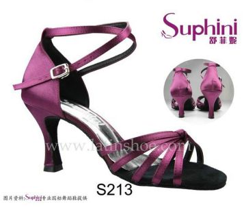 LADY LATIN SHOES PURPLE