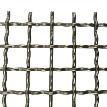 65MN Heavy Duty Electro Galvanized Crimped Wire Mesh with 2mm and 5mm Hole Sizes