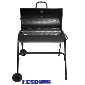 Deluxe Barrel Smoker Charcoal Grill