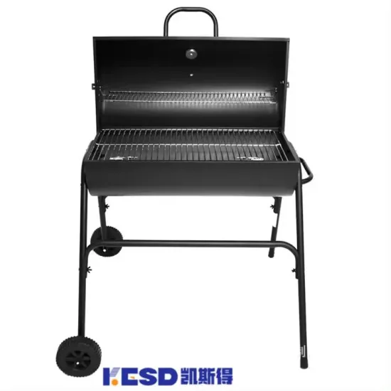 Deluxe Barrel Smoker Charcoal Grill
