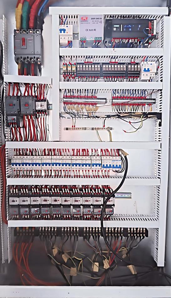 One-touch intelligent pulping control cabinet