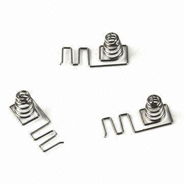 Nickel-plated/All Kinds of Battery Springs Manufacturer with 0.08 to 10mm Wire Diameter