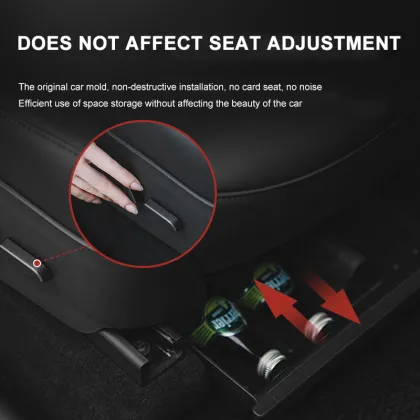 Tesla Model Y Co-pilot Seat Under Tray Storage Box