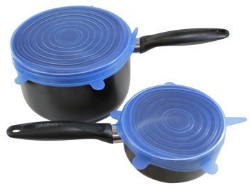 FDA Standard Silicone Airtight Sealing Stretch Spill Stopper Lids