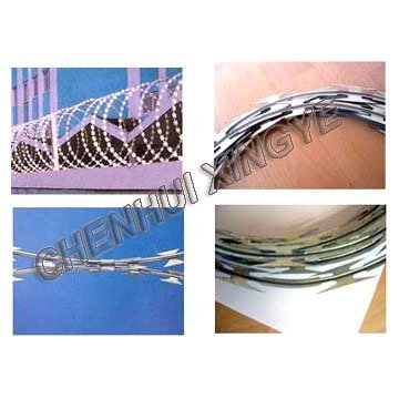 Galvanized Razor Wire