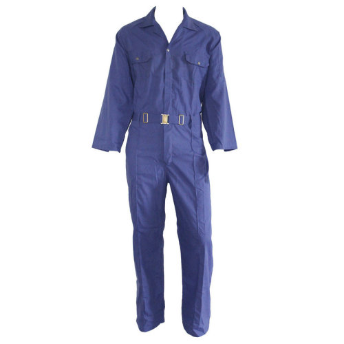 Euro Work Blue Coverall με μεταλλική πόρπη