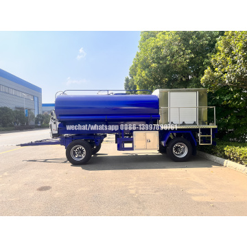 5,000-10,000 liters 2 Axles Water Transport/Delivery Tank Trailer