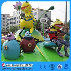 Flying spinning toys