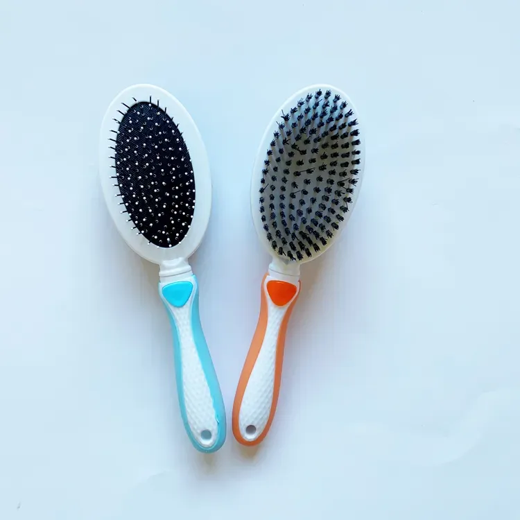 Two-Sided Cat Dematting Brush for Pet Grooming