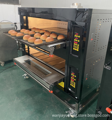 Gas Bread Oven for Baking - One Deck & Two Deck Industrial Baking Machine