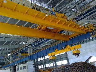 Normal Duty Electric Overhead Crane With Magnetic Chuck For