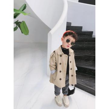 男の子と女の子の赤ちゃんロングコート卸売