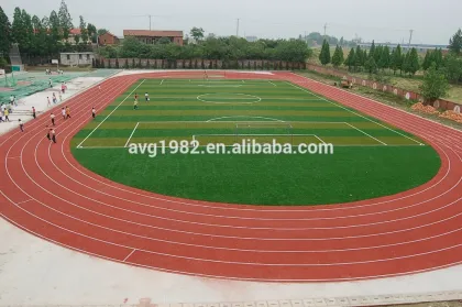 Nature looking sythetic grass for school soccer field