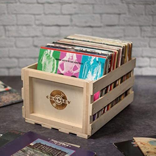 Customized Handmade Wooden Album Storage Crate