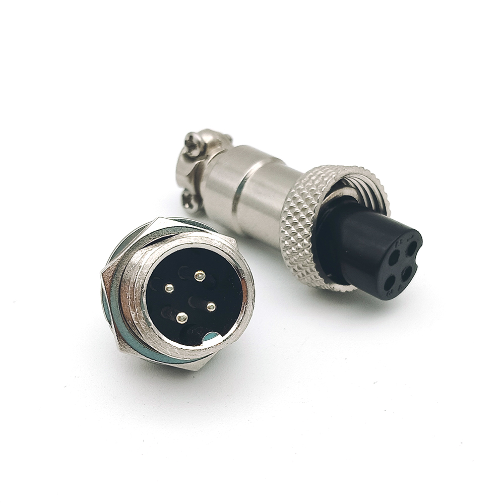 GX12 Thread Wire Panel Aviation Circular Connector