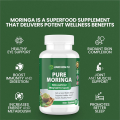 Органический экстракт Moringa oleifera 800 мг на 2 капсулы