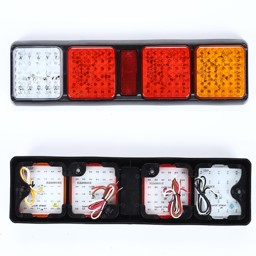 વોટરપ્રૂફ એલઇડી ટ્રક પૂંછડી લાઇટ્સ પરાવર્તક સાથે સંયોજન લેમ્પ્સ