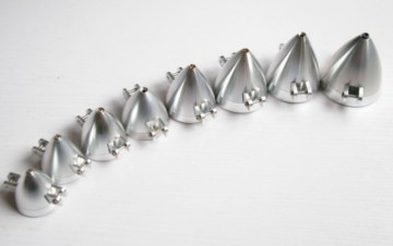 Gemfan Aluminium spinner for folding prop