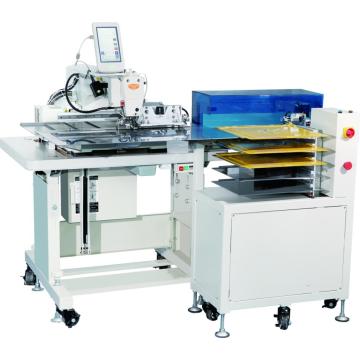 industrial sewing machine with feeder