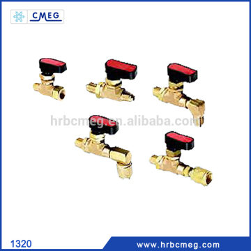 new refrigerant brass ball valve