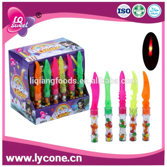 Chinese Lighting Broadsword Candy Toys