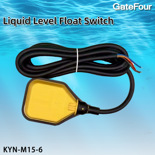 Gelber 3-m-Schwimmerniveauschalter KYN-m15-6