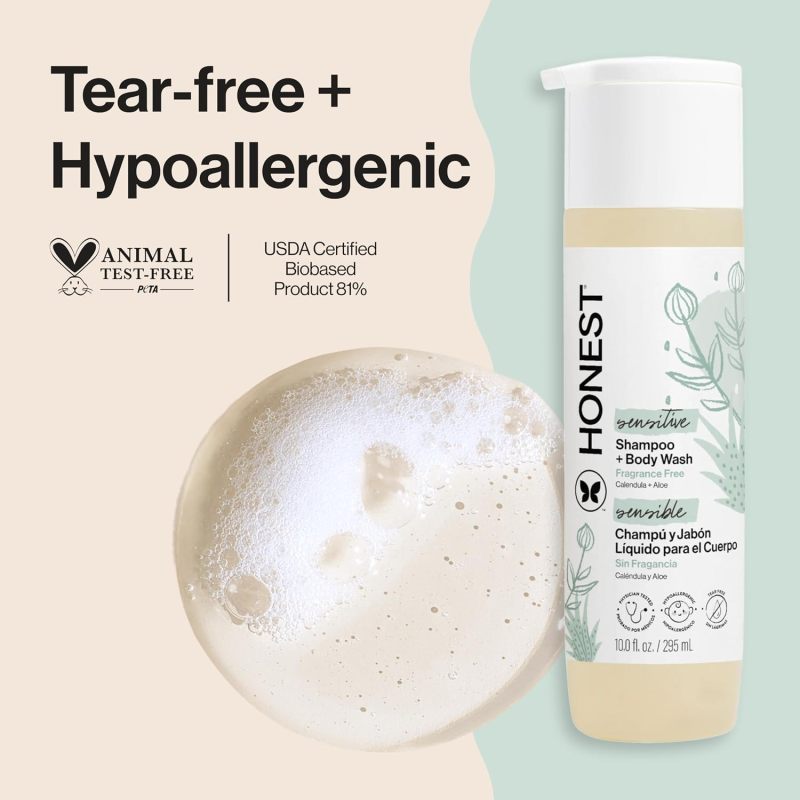 Tear-Free Natural Baby Body Wash