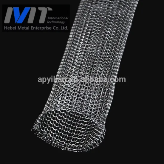 Knitted Gas liquid Filtering Wire Mesh