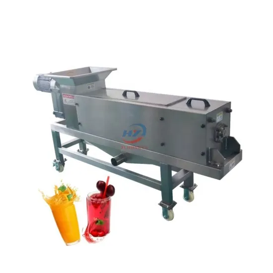Brewers Screw Press Dewatering Machine for Fruit Squeezing