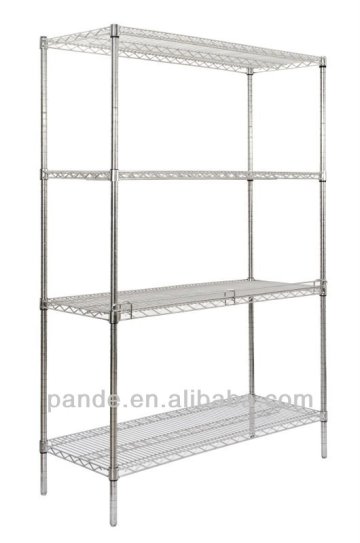 Top quality with factory price chrome plated wire shelving