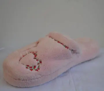 Hot Sale and Fashion Fabrics Textile Ladies Open Back Slippers