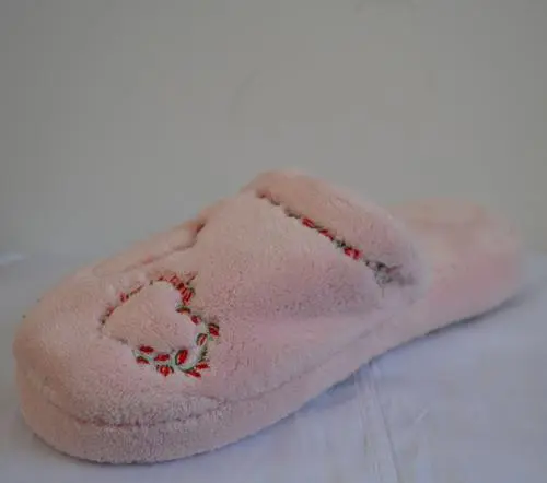 Hot Sale and Fashion Fabrics Textile Ladies Open Back Slippers