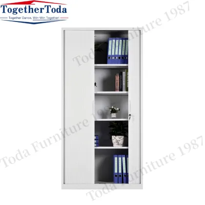 Office Plastic door steel cabinet,tambour door file cabinet