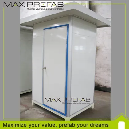 Prefabricated aluminium windows and doors security guard house for sale
