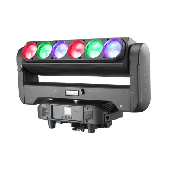6X60W Single Face Wash Zoom LED Single Control Moving Head Stage Light